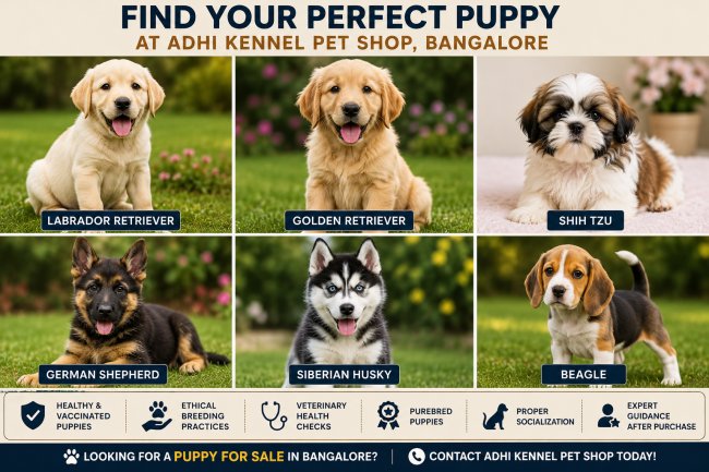 How to Choose the Right Puppy for Your Family in Bangalore