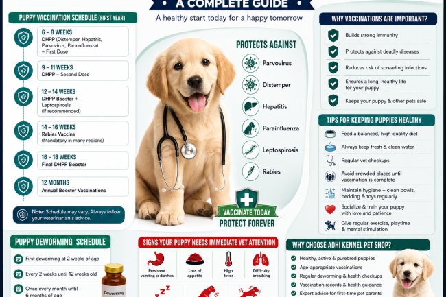 Puppy Vaccination Schedule: A Complete Guide for New Pet Parents